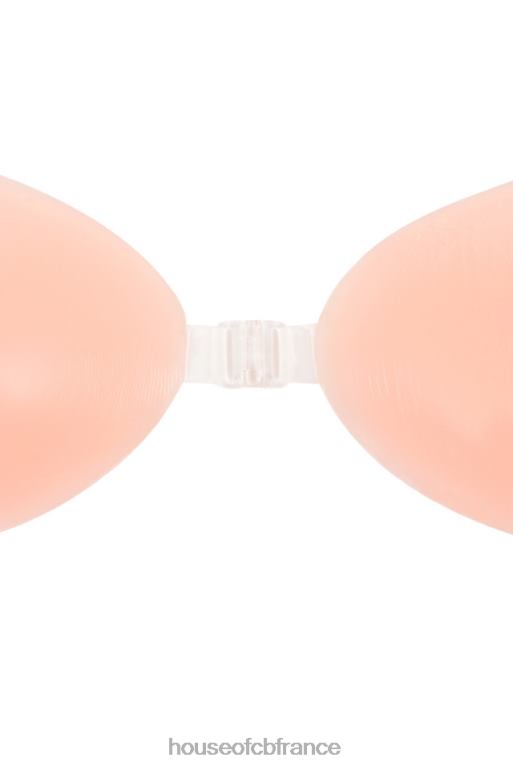 House of CB soutien-gorge invisible fermeture devant en silicone - beige N888H1320 vêtements