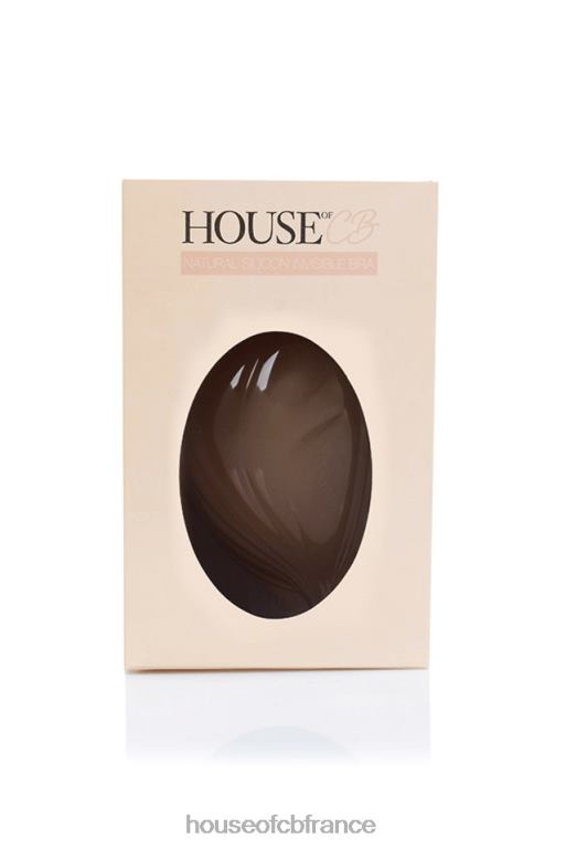 House of CB soutien-gorge invisible fermeture devant silicone - muscade N888H1284 vêtements