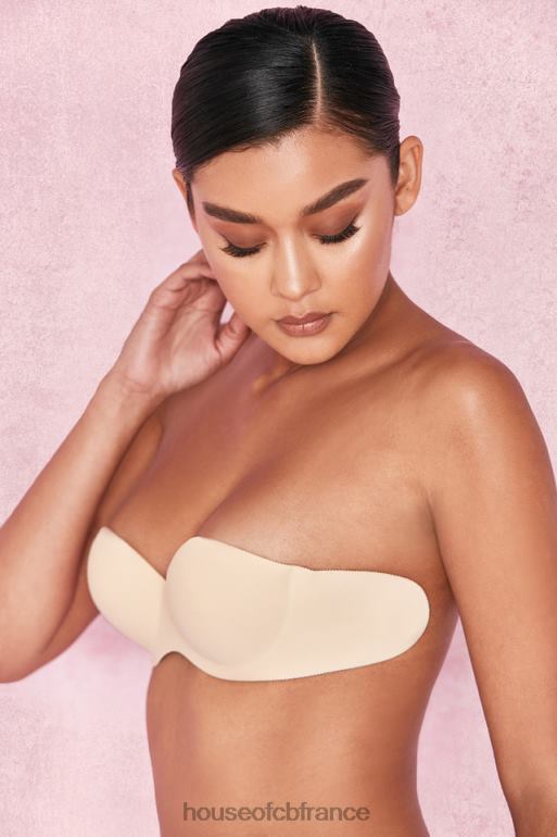 House of CB soutien-gorge moulé dos nu sans bretelles - beige N888H1317 vêtements