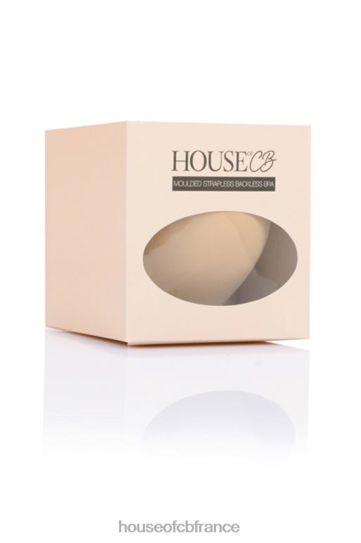 House of CB soutien-gorge moulé dos nu sans bretelles - beige N888H1317 vêtements