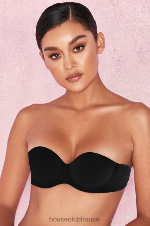 House of CB soutien-gorge moulé dos nu sans bretelles - noir N888H1316 vêtements