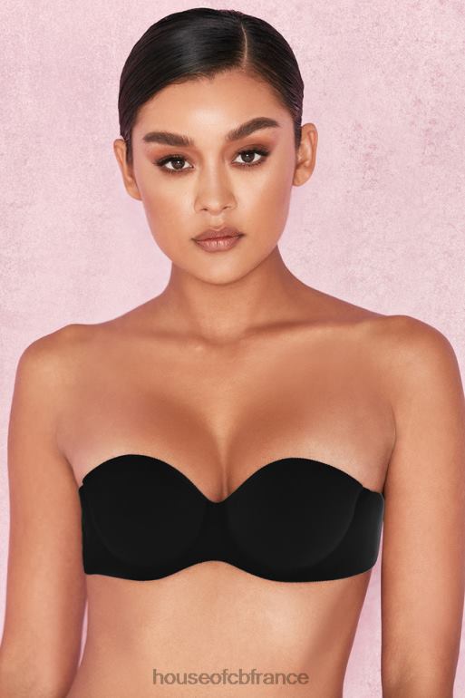 House of CB soutien-gorge moulé dos nu sans bretelles - noir N888H1316 vêtements