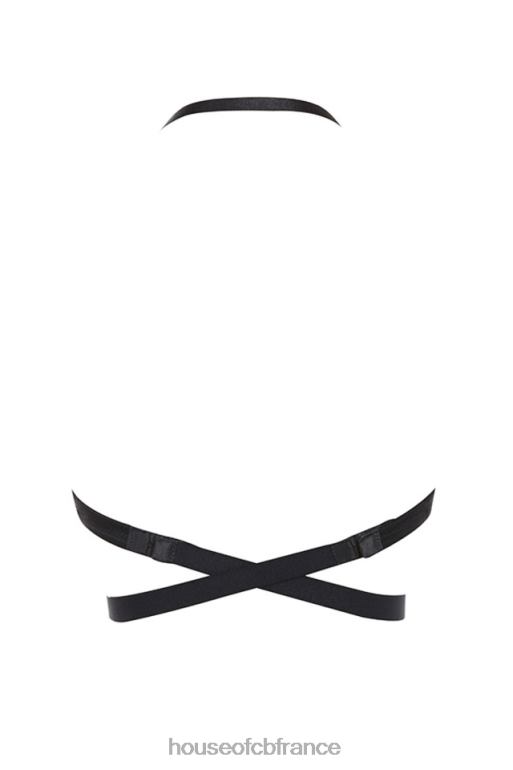 House of CB u bra soutien-gorge réglable multi-positions - noir N888H1314 vêtements