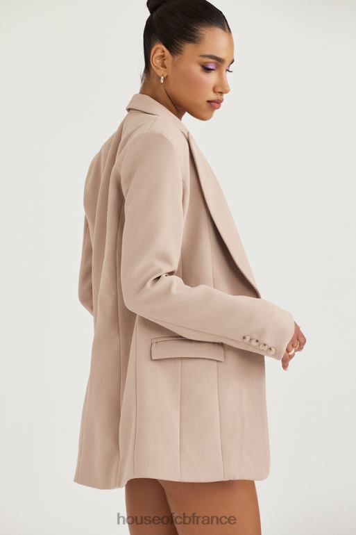 House of CB blazer oversize marta latte N888H1043 vêtements