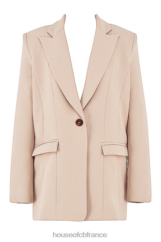 House of CB blazer oversize marta latte N888H1043 vêtements
