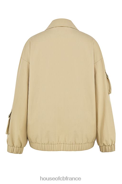 House of CB veste de survêtement oversize taupe cami N888H1042 vêtements