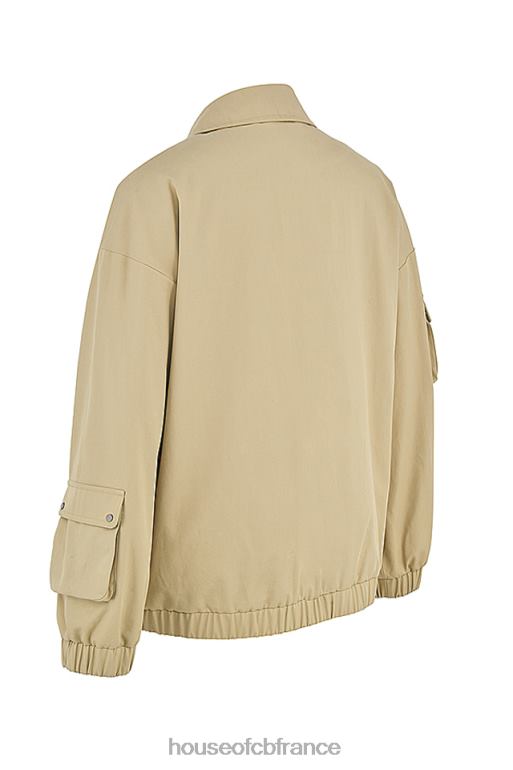 House of CB veste de survêtement oversize taupe cami N888H1042 vêtements